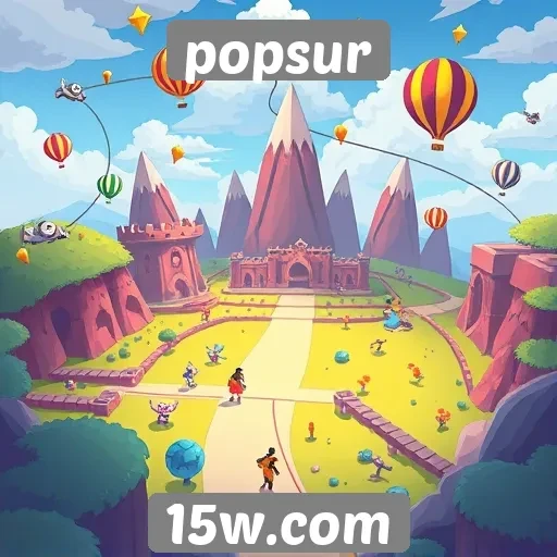 Popsur oferece diversidade de jogos para todos os públicos